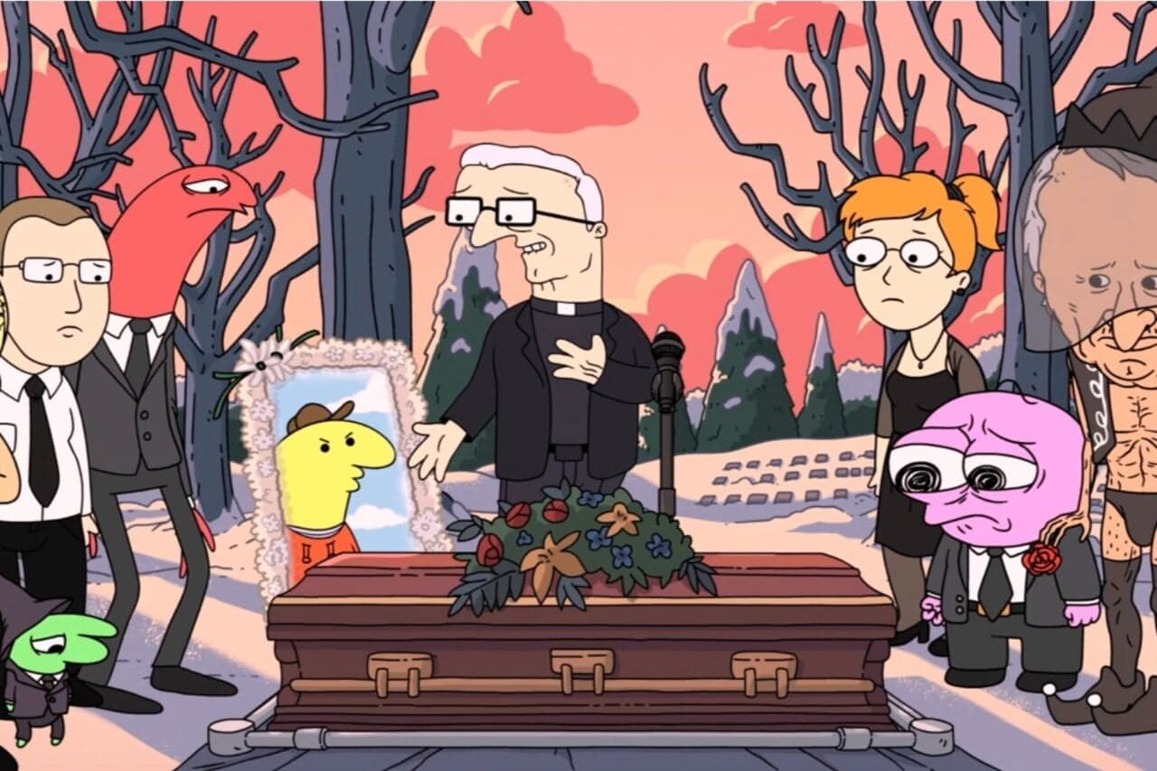 El adiós de Pim y Charlie: 'Smiling Friends' concluirá tras su tercera temporada en Adult Swim