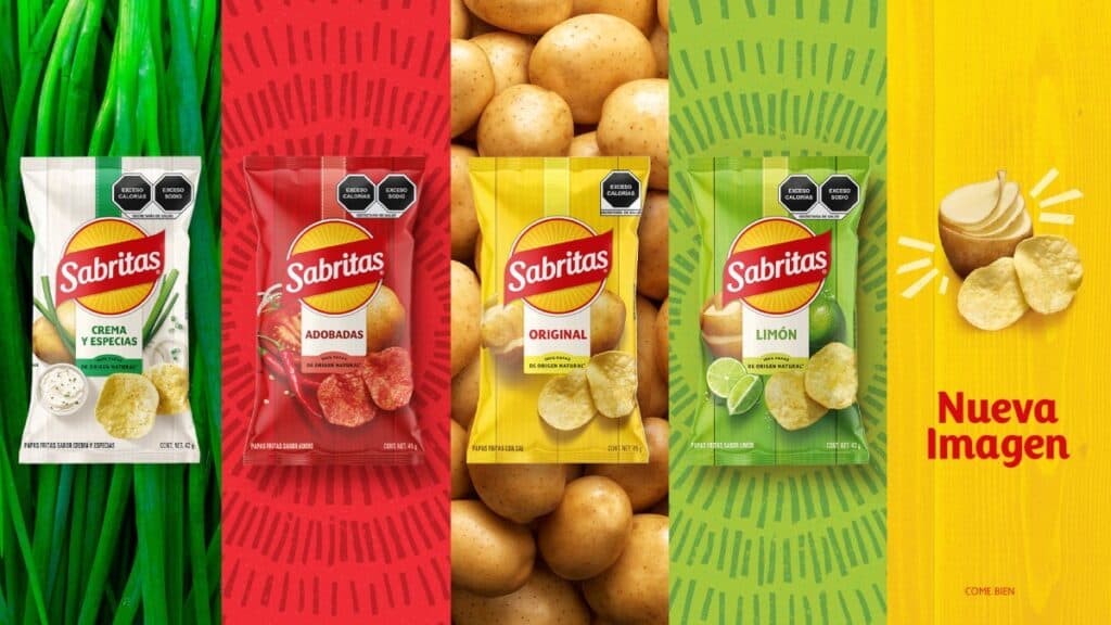 Sabritas renueva su identidad visual: El rediseño más ambicioso en casi un siglo de historia