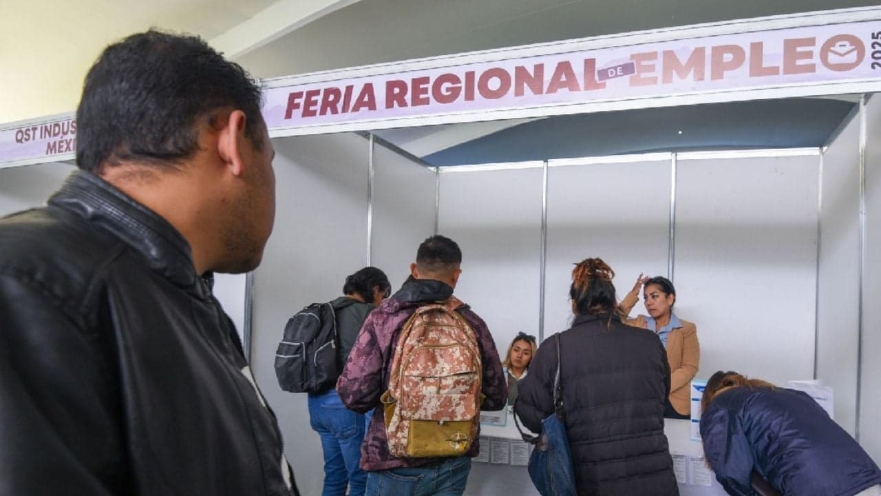 Mercado laboral en México se fortalece: Tasa de desempleo desciende a 2.5% al cierre de 2025