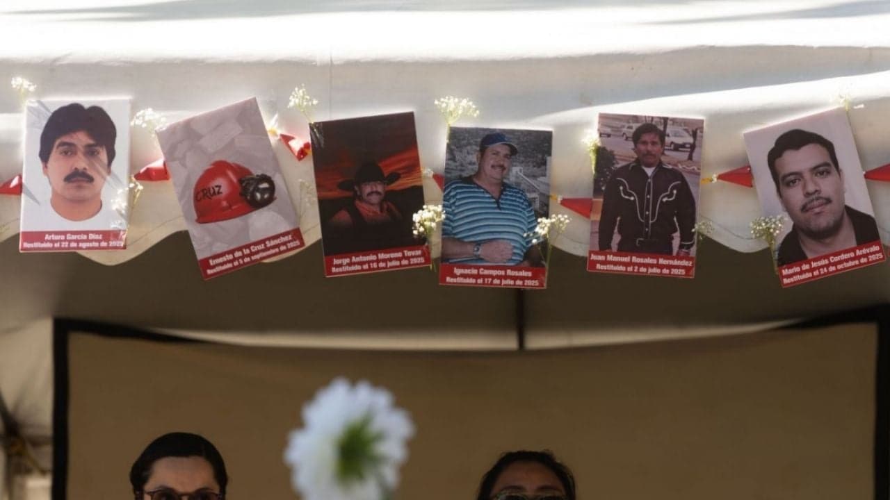 Identifican a dos mineros más en Pasta de Conchos tras 20 años de la tragedia