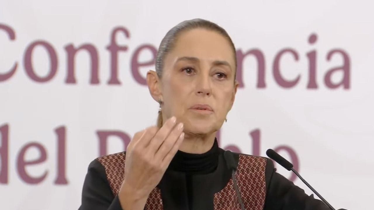 Sheinbaum blinda su propuesta de reforma electoral: “Tienen derecho a no estar de acuerdo”