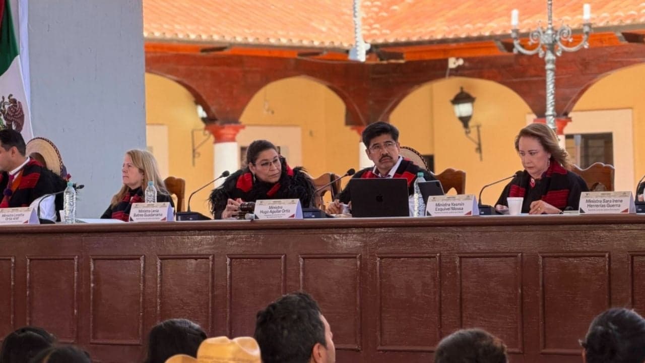 Histórica sesión itinerante de la SCJN en Chiapas: Ministros dejan las togas para reconocer el autogobierno indígena