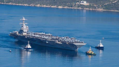 Poderío naval en el Mediterráneo: El USS Gerald R. Ford se dirige a las costas de Israel