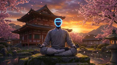 ¿Espiritualidad sintética? Presentan en Tokio a Buddharoid, el monje robot con inteligencia artificial