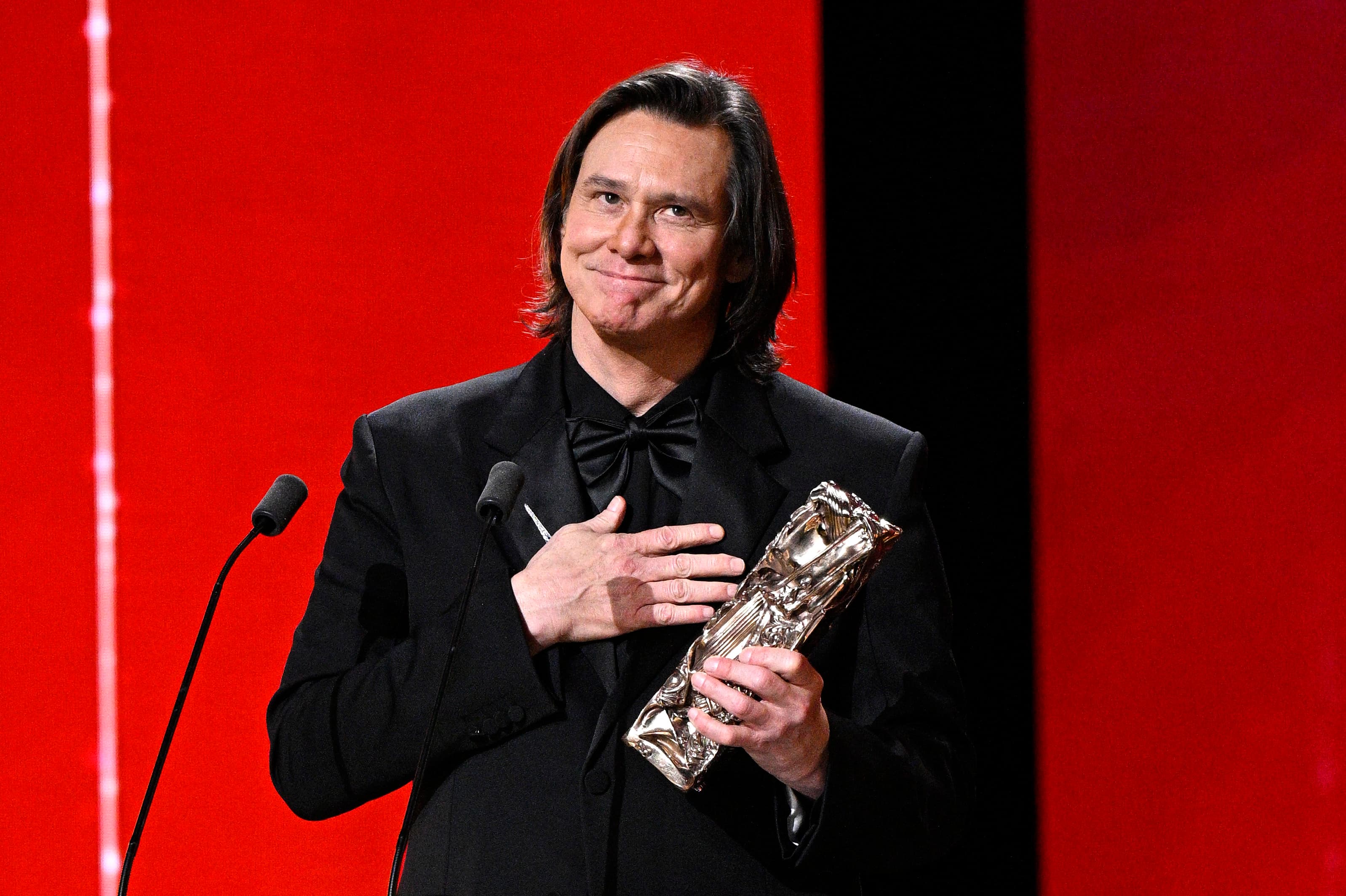 Jim Carrey conmueve al cine francés con un emotivo discurso en los Premios César