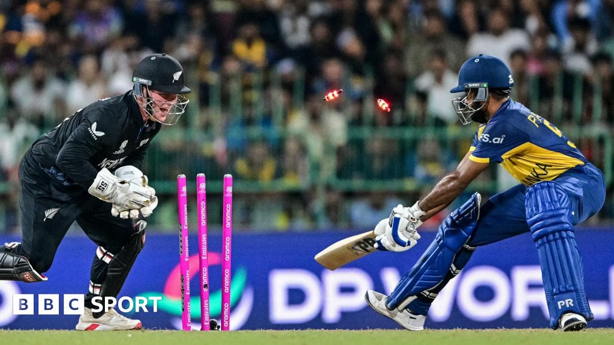 Sri Lanka queda fuera de la Copa del Mundo T20 tras estrepitosa derrota ante Nueva Zelanda