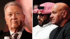 Frank Warren amenaza con demanda de mil millones de dólares por el lanzamiento de Zuffa Boxing